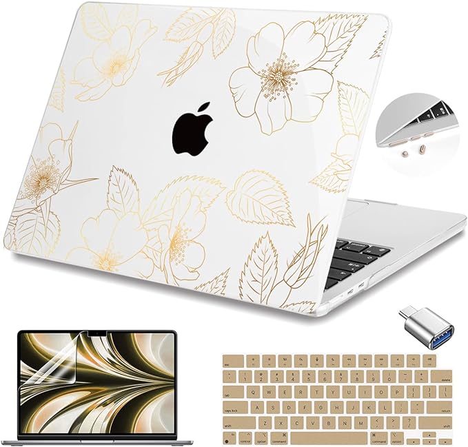 Teryeefi for MacBook Air 13.6 inch Case M4 M3 M2 2022 2023 2024 2025 Model by Teryeefi