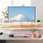 Mouse Pad Wrist Support, Laokiiy 2 in1 Keyboard Wrist Rest+ Ergonomic Mouse Pad - Image 6