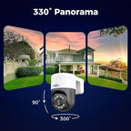 【12’’ Monitor + Human Tracking】Hiseeu 4K PoE Security Camera System, All-in-One - Image 2