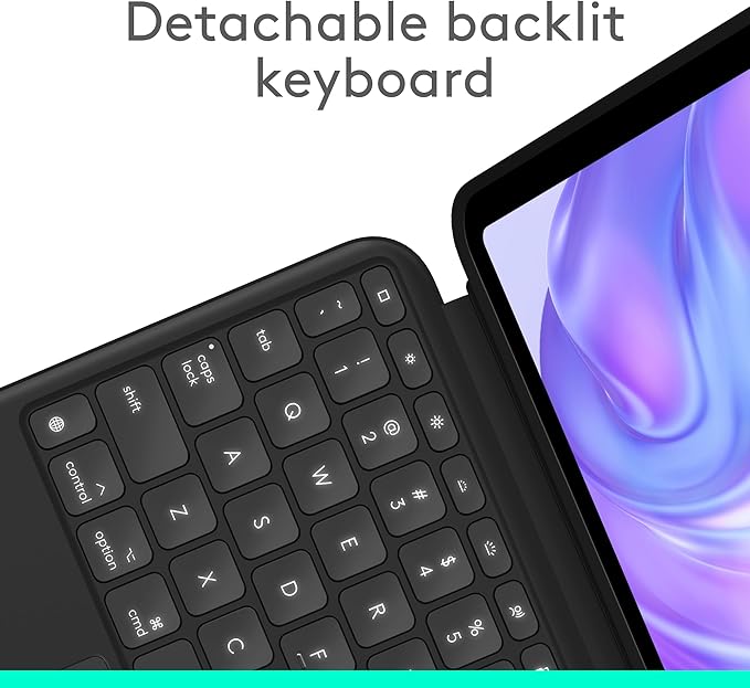Logitech Combo Touch iPad Pro 11-inch Keyboard Case - Image 3