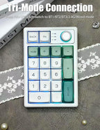 Gasket Creamy Mechanical Numpad Programmable Macro Keypad Wireless - Image 2