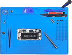 Kaisi Soldering Mat, 15.35" x 10.6" Inch Heat Resistant Silicone Work Mat by Kaisi%C2%AETools