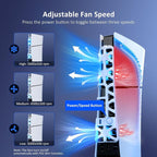 NexiGo PS5 Slim Silent Enhanced Cooling Fan - Image 4