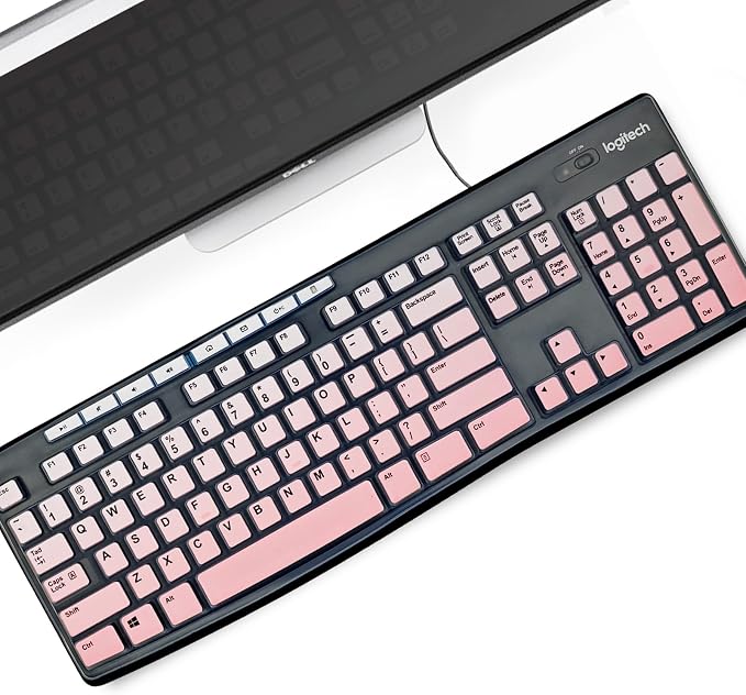 Keyboard Cover Silicone for Logitech K200 K260 K270, Keyboard Cover for - Image 6