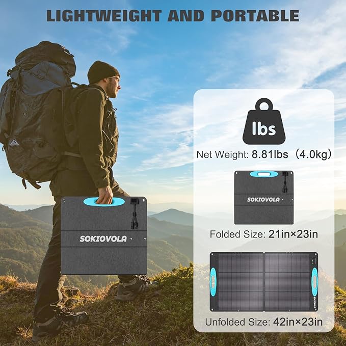 N-Type 16BB 100W Portable Solar Panel - Image 3
