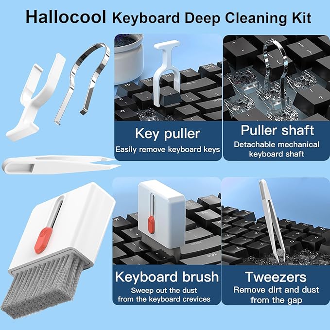 Cleaning Kit for Phone Headphone 32 in 1 Multi-Functional Electronics Cleaning - Image 2