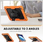 Timecity for iPad Air 3/ Pro 10.5 Inch Case, 360° Rotating Stand, Pencil Holder - Image 6