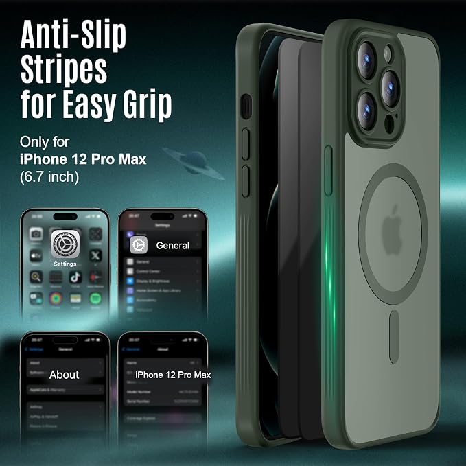 Designed for iPhone 12 Pro Max Case, Compatible - Image 6