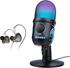 USB Gaming Microphone for PC, Computer Mic by MRSDY