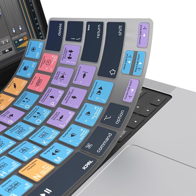 JCPal Avid Pro Tools Shortcut Guide Keyboard Cover - Image 6