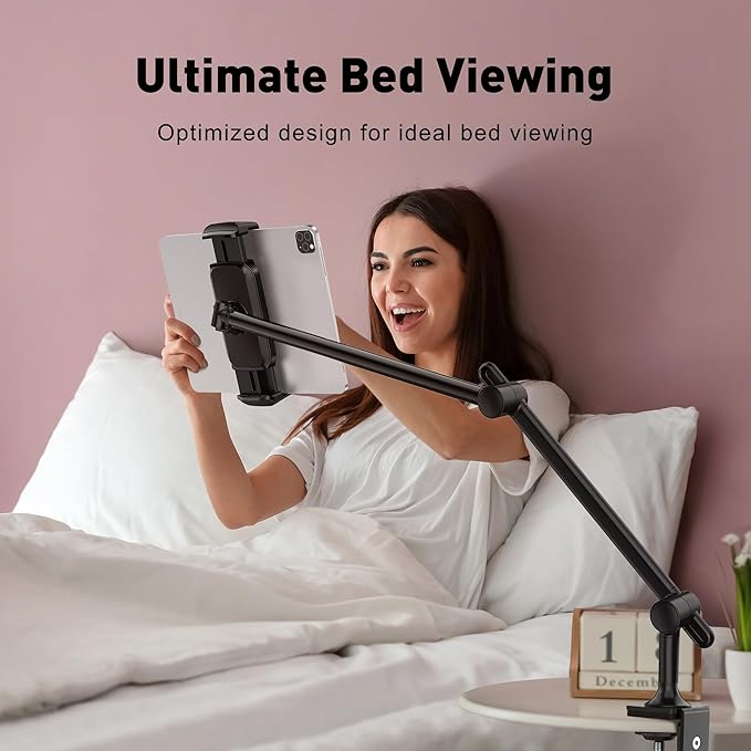AboveTEK Tablet Stand Holder, Aluminum iPad Holder - Image 2