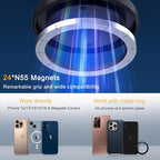 for MagSafe Car Mount Charger, 15W Fast Wireless Charger Suction Car Phone - Image 5