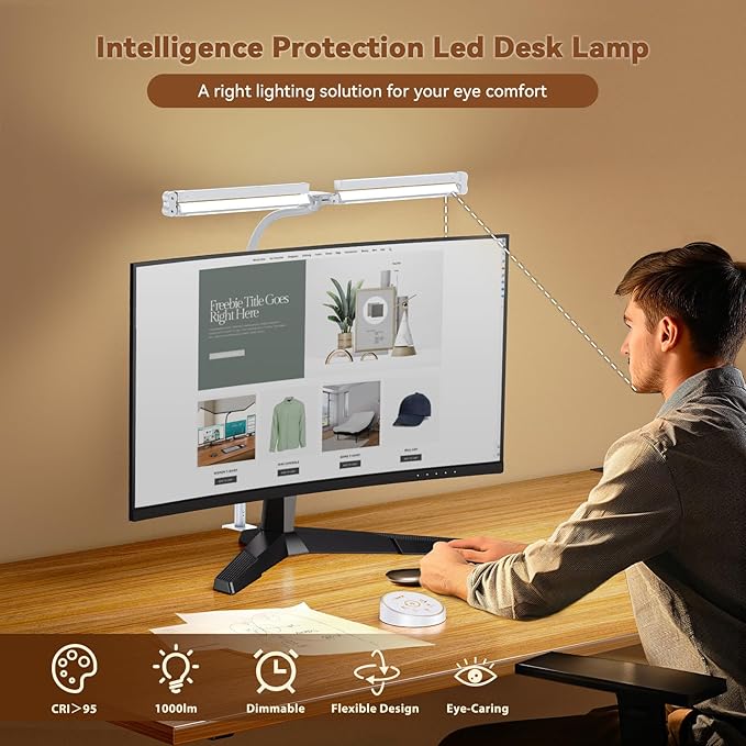 Led Desk Lamp with Clamp: Architect Desk Lamp - Image 3