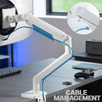 VIVO Heavy Duty Aluminum Ultrawide Monitor Tension Arm - Image 9