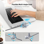 AboveTEK Laptop Locking Cable for MacBook Pro 14/16, Anti-Theft Keyed Laptop - Image 6