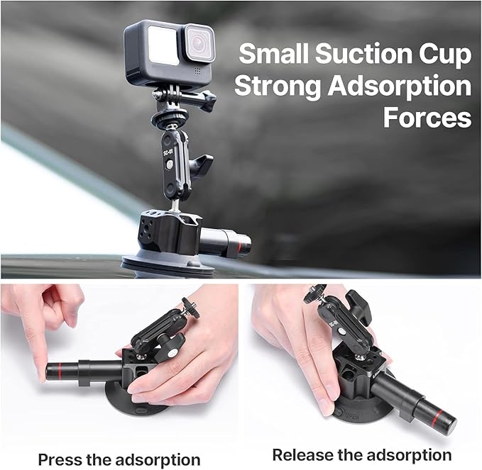 Suction Cup Mount for Action Cameras iPhone - Image 3