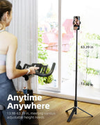 TODI 63" Cell Phone Selfie Stick Tripod, Portable Tripod - Image 8