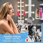 Silicone Suction Cup Phone Mount, Magnetic Suction Phone Case Stand, Mirror - Image 5