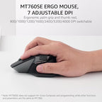 Rapoo 9560M Wireless Keyboard and Mouse Combo, Blade-Series E9550L 110-Key - Image 5