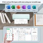 JADENS Portable Printers Wireless - Image 3