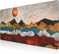 Mouse Pad, Large Colorful Precious Mountains Desk Mat, Extended Non-Slip Gaming by NIYLYNSYN