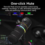 EJoy D10 PRO Combo Dual-Channel Wireless USB Gaming Microphone – RGB Dynamic Mic - Image 7