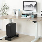 TEAMIX 20 Inch Monitor Stand Riser, Wood Monitor Riser - Image 4