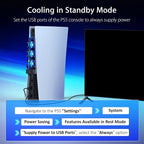 NexiGo PS5 Accessories Cooling Fan - Image 7