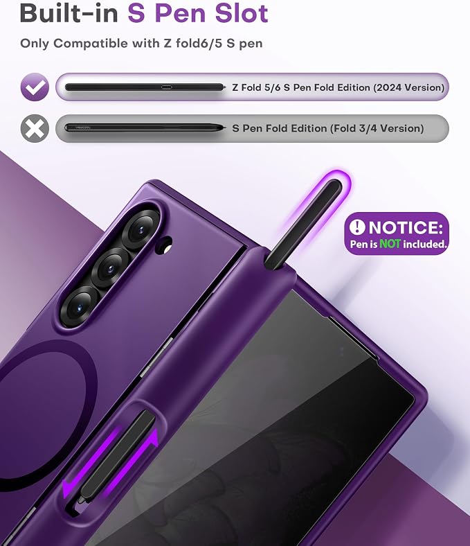 BERFY Magnetic for Samsung Galaxy Z Fold 6 Case - Image 3