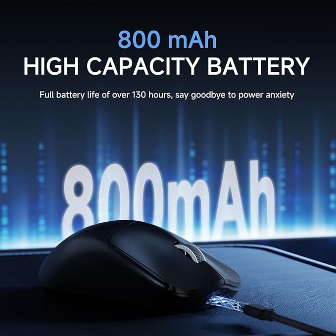 EWEADN X23Pro Wireless Gaming Mouse, 49g Lightweight Mouse, PAW3311 Sensor - Image 4