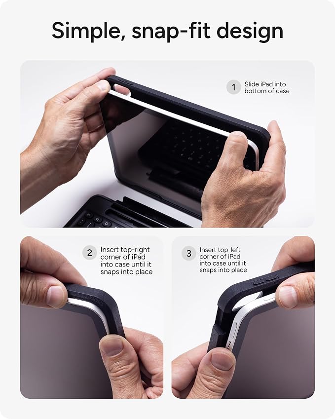 ZAGG Rugged Book Detachable Case and Magnetic-Hinged Keyboard - Image 10