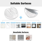 12 Pack Cable Clips, Znben Clear Cord Organizer Holder Adhesive Cord Management - Image 7