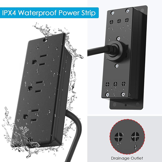 Conference Recessed Power Strip Socket Waterproof, Furniture Recessed Power - Image 2