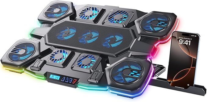 Gaming Laptop Cooling Pad by ICECOOREL