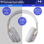 QC Ultra Replacement Ear pad and Headband Pad Kit Cushion Compatible - Image 3