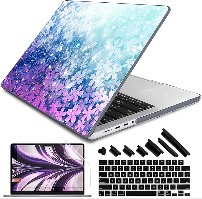 DONGKE for M4 MacBook Pro 16 Inch Case 2024 2023 2021 A3403 A3186 M3 A2991 M2 by DONGKE