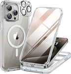 Miracase Magnetic for iPhone 15 Pro Case Full-Body Bumper Phone case by Miracase