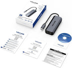 WAVLINK USB C to Ethernet Adapter 2.5 Gbps, USB to 2.5G Ethernet Adapter - Image 9