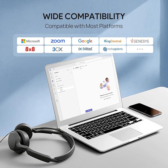 Yealink UH42 USB Headset with Microphone - Image 7
