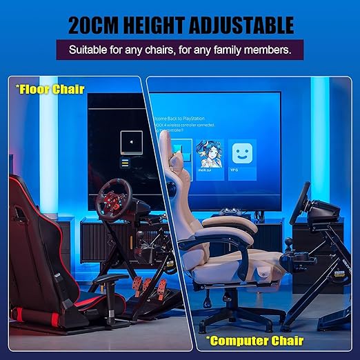 GTPLAYER Sim Racing Wheel Stand Simulator Cockpit Wheel Stand Racing Steering - Image 6