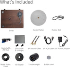 Fluance RT85 Turntable with Ortofon Cartridge, Acrylic Platter, Speed Control - Image 9