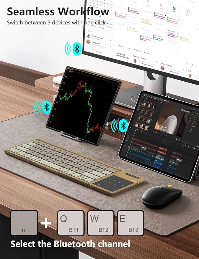 Nillkin Foldable Bluetooth Keyboard - Image 2