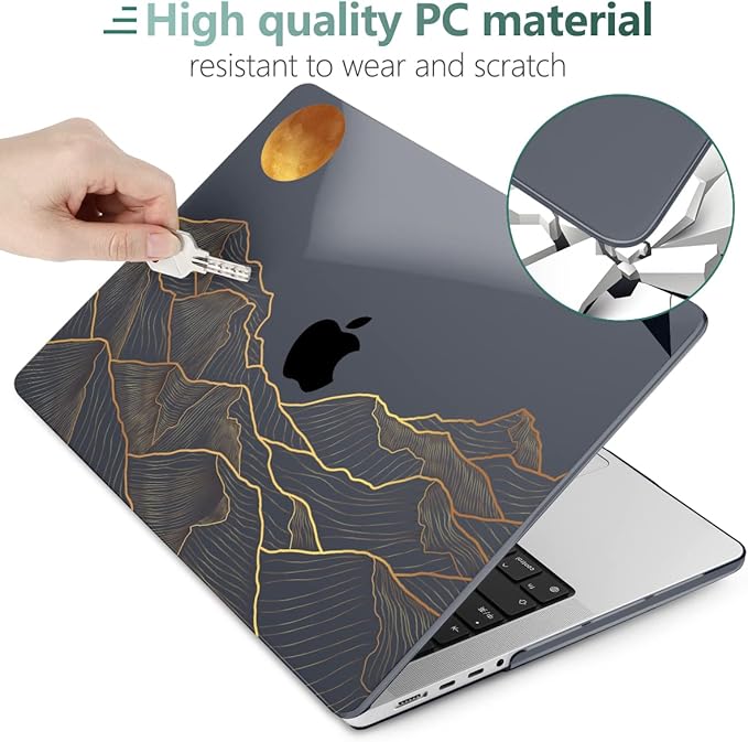 DONGKE for M4 MacBook Pro 16 Inch Case 2024 2023 2021 A3403 A3186 M3 A2991 M2 - Image 3