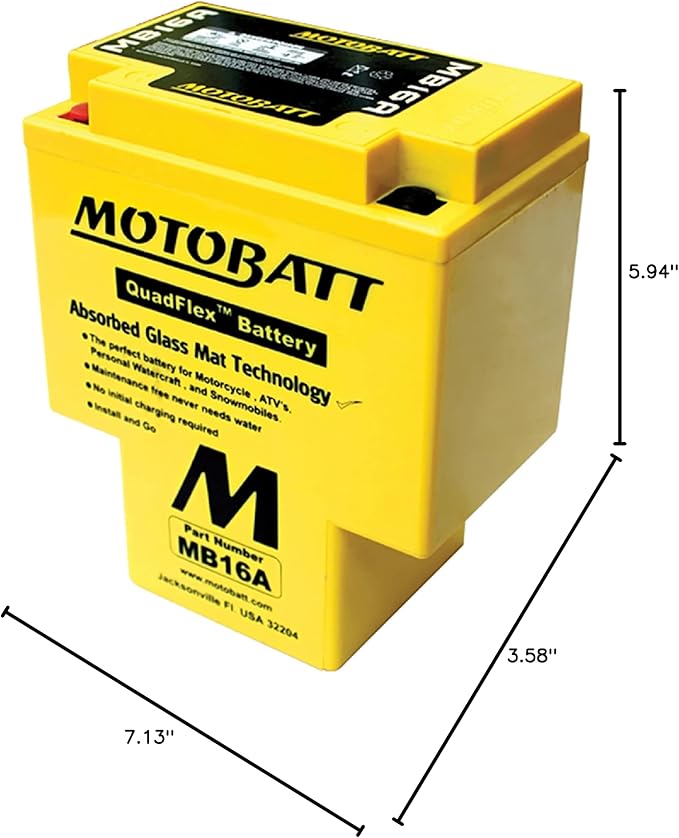 Motobatt MB16A 17.5Ah Battery - Image 4