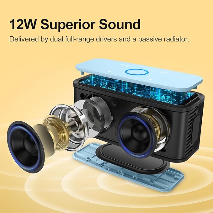 DOSS SoundBox Touch Wireless Bluetooth Speaker - Image 2
