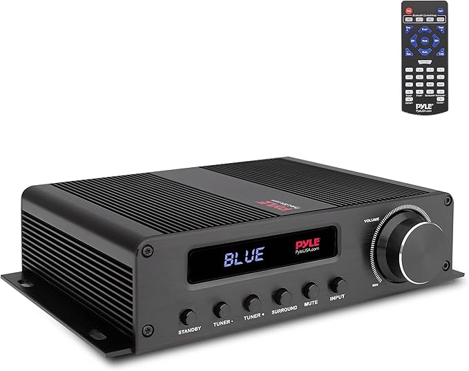 Pyle Wireless Bluetooth Home Audio Amplifier - 100W 5 Channel Home Theater by PyleUSA