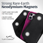 Turtleback Belt Clip for iPhone 16 Pro, 15 pro 14 Pro 13 Pro -Large- Fits - Image 4