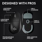 Logitech G PRO X Superlight 2 DEX Wireless Gaming Mouse, 60g pro-Grade - Image 6