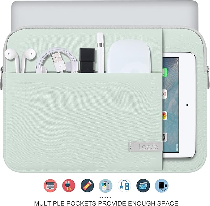 Lacdo Laptop Sleeve Case for 15 inch New MacBook Air M4 A3241 2025, M3 A3114 - Image 4