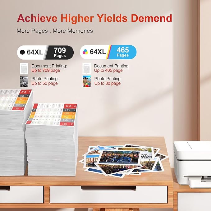 64XL Black and Color Ink Cartridge - Image 3